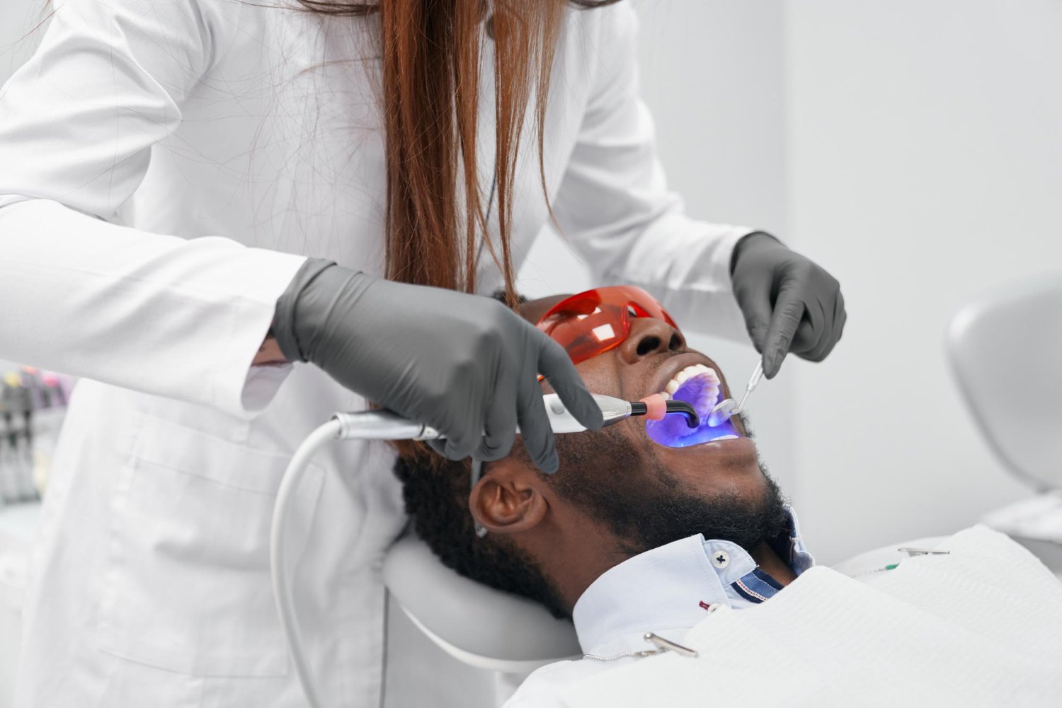 Intraoral scanning room
